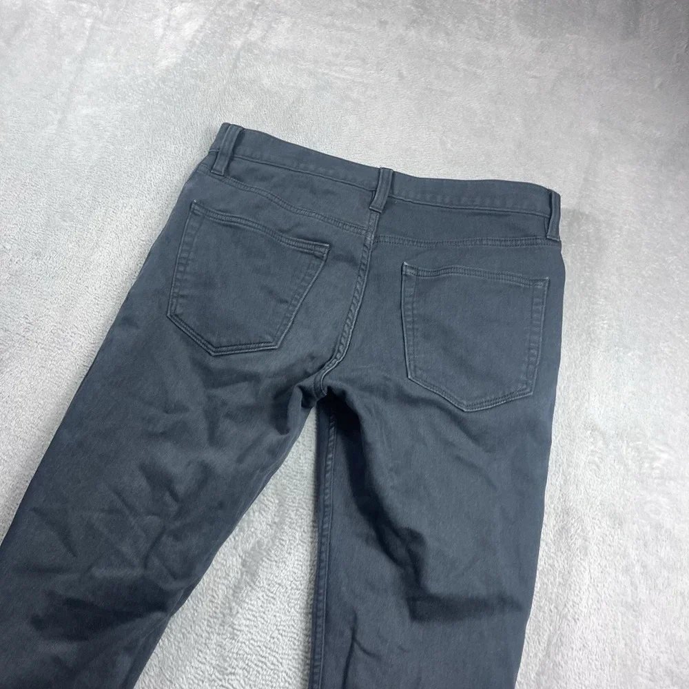 Banana Republic Pants Mens 30x28* The Traveler Chino Jeans Slim Fit‎ Gray EUC